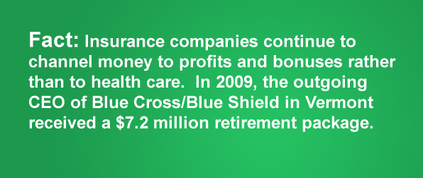 Insurance company profits continue to rise along with ceo bonuses.